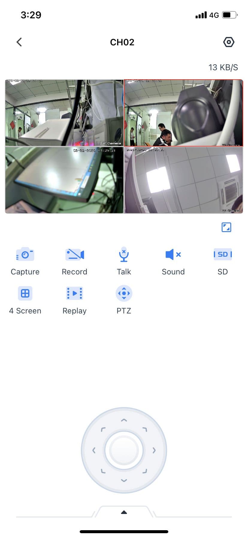 صفحه پیشنمایش دستگاه